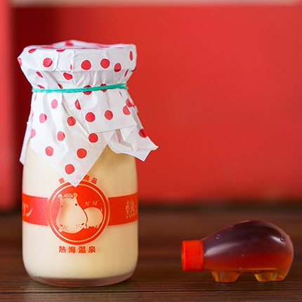The milk-bottle pudding of Atami Purin