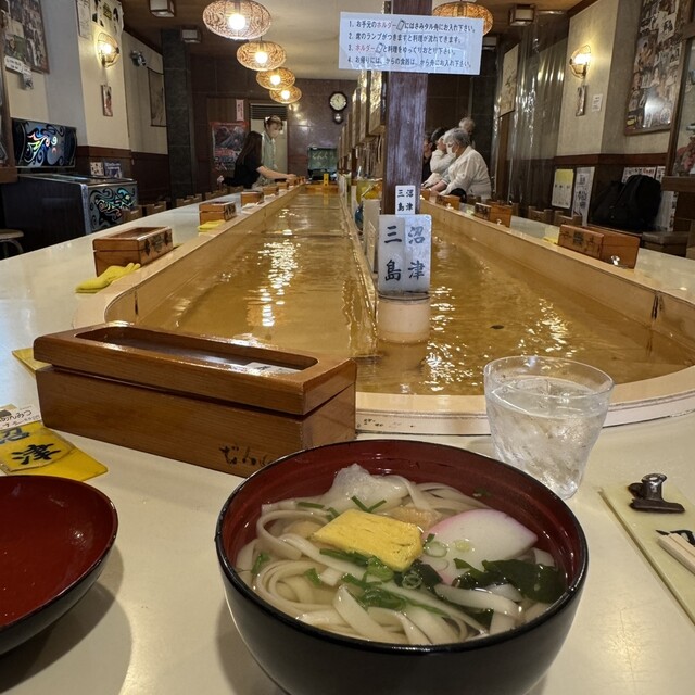 The flowing-water counter at Donguri