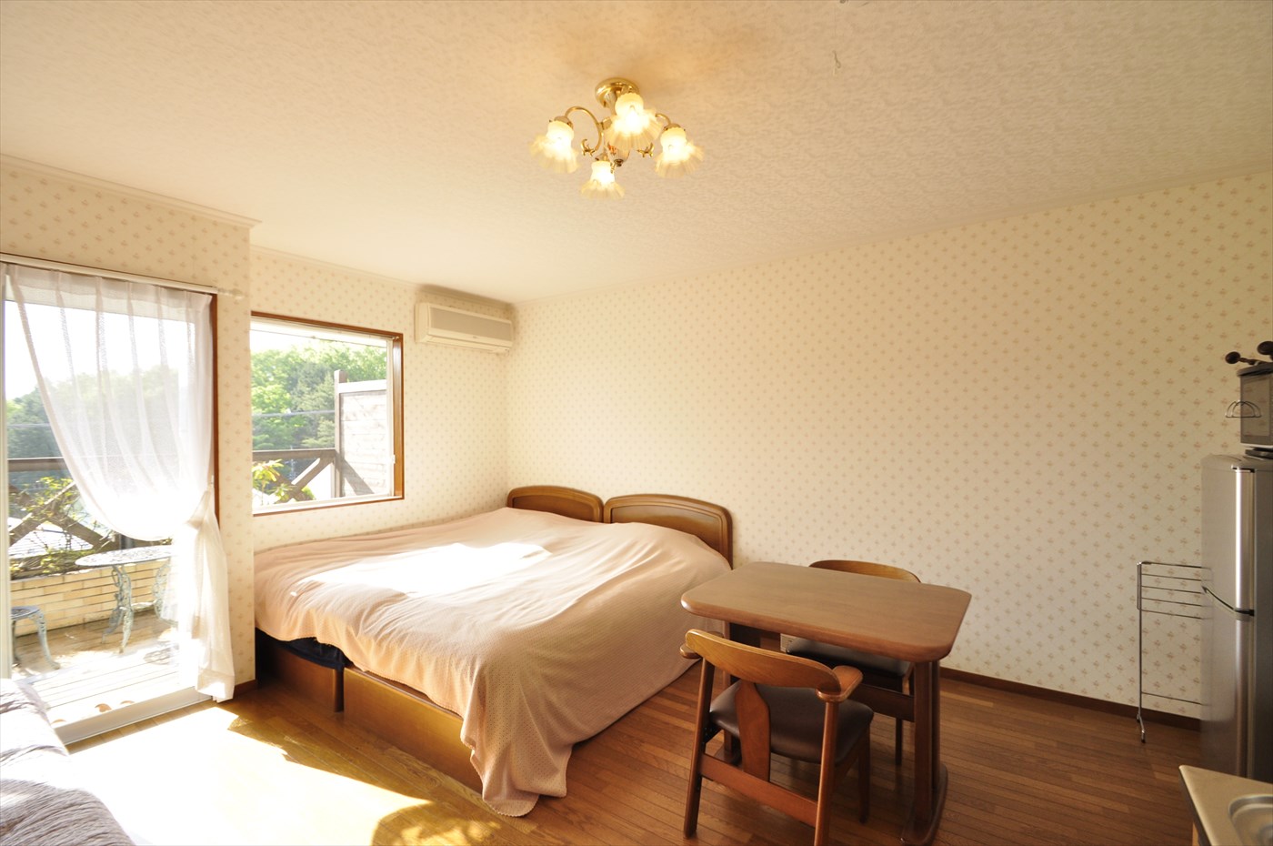 Inside a cottage