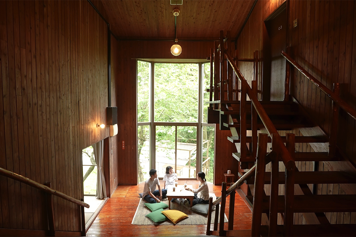 The shared living area