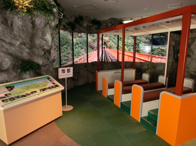 Inside the Kurobe River Electric Memorial Museum