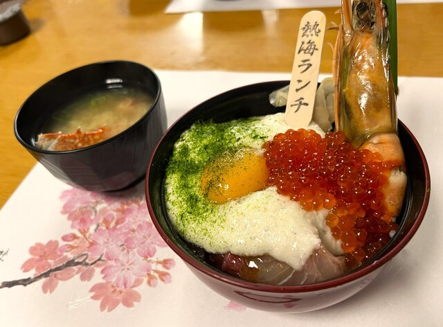 A chirashi bowl at Washoku Kobayashi